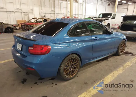 2014 BMW M235 z USA, uszkodzony, nr VIN WBA1J7C55EVW84701